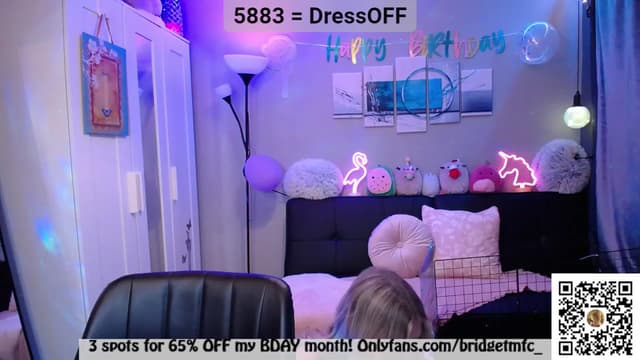 Gallery image thumbnail from Bridg's myfreecams stream on, 05/17/2023, 10:58 image 2 of 20