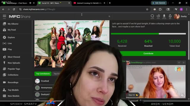 Gallery image thumbnail from Dashy's myfreecams stream on, 03/20/2026, 06:21 image 16 of 20
