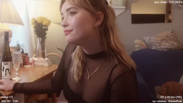 Gallery image thumbnail from Femme's myfreecams stream on, 02/01/2024, 20:17 image 17 of 20
