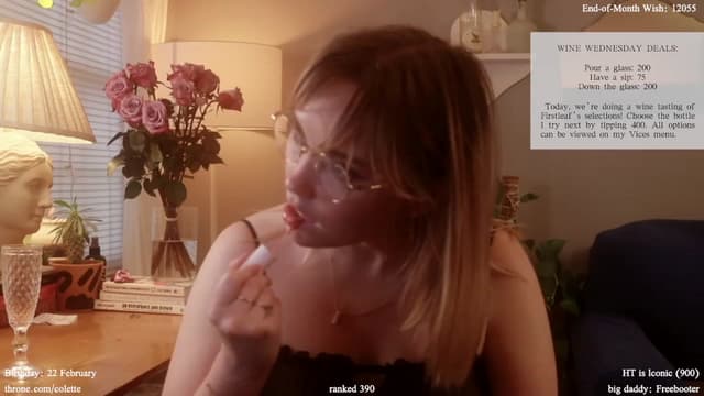 Gallery image thumbnail from Femme's myfreecams stream on, 02/28/2024, 22:07 image 6 of 20