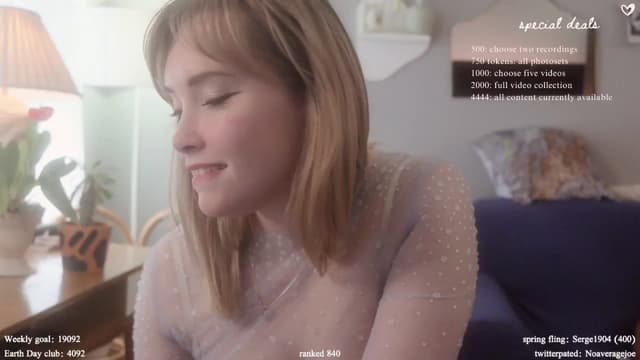 Gallery image thumbnail from Femme's myfreecams stream on, 04/22/2024, 20:09 image 16 of 20