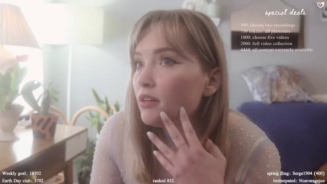 Gallery image thumbnail from Femme's myfreecams stream on, 04/22/2024, 20:09 image 20 of 20