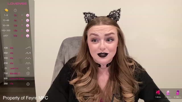 Gallery image thumbnail from Feyre's myfreecams stream on, 02/22/2024, 04:46 image 19 of 20