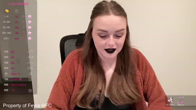 Gallery image thumbnail from Feyre's myfreecams stream on, 02/24/2024, 04:50 image 6 of 20