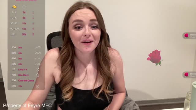 Gallery image thumbnail from Feyre's myfreecams stream on, 03/05/2024, 05:46 image 15 of 20
