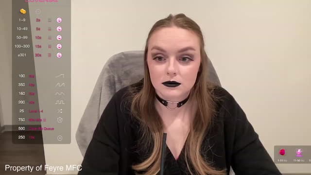 Gallery image thumbnail from Feyre's myfreecams stream on, 03/06/2024, 03:59 image 3 of 20