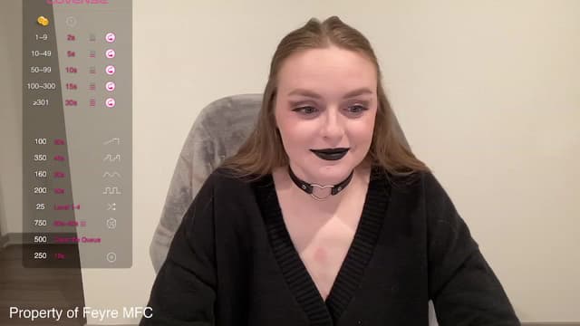 Gallery image thumbnail from Feyre's myfreecams stream on, 03/06/2024, 03:59 image 4 of 20