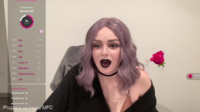 Gallery image thumbnail from Feyre's myfreecams stream on, 04/03/2024, 02:33 image 1 of 20