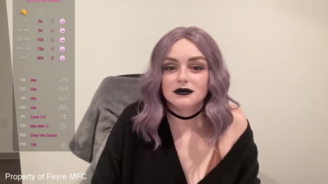 Gallery image thumbnail from Feyre's myfreecams stream on, 04/03/2024, 02:33 image 3 of 20
