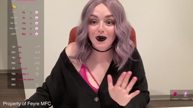 Gallery image thumbnail from Feyre's myfreecams stream on, 04/14/2024, 02:35 image 7 of 20