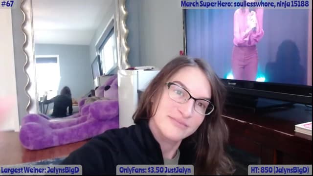 Gallery image thumbnail from Jalyn's myfreecams stream on, 03/16/2023, 24:05 image 6 of 20