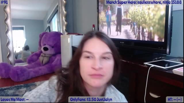 Gallery image thumbnail from Jalyn's myfreecams stream on, 03/23/2023, 24:08 image 1 of 20