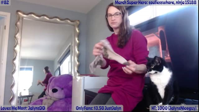 Gallery image thumbnail from Jalyn's myfreecams stream on, 03/26/2023, 24:02 image 1 of 20