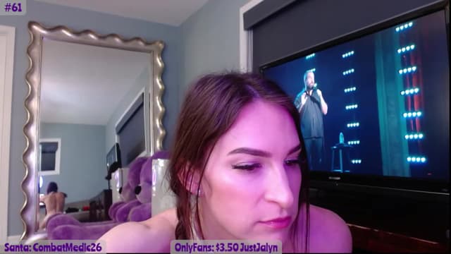 Gallery image thumbnail from Jalyn's myfreecams stream on, 12/12/2023, 01:12 image 9 of 20