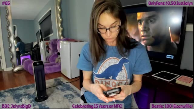 Gallery image thumbnail from Jalyn's myfreecams stream on, 01/14/2025, 03:06 image 9 of 20