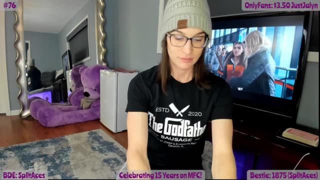 Gallery image thumbnail from Jalyn's myfreecams stream on, 01/18/2025, 02:05 image 5 of 20
