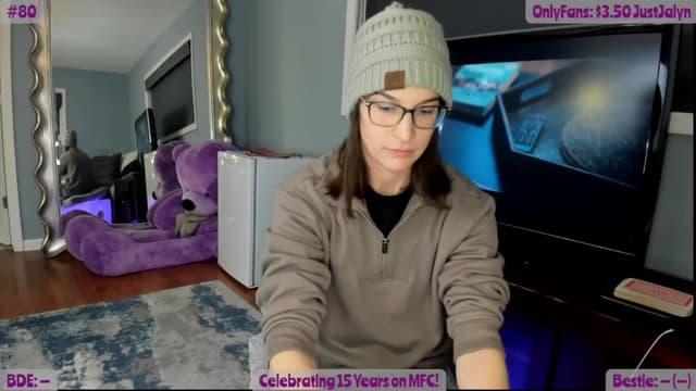 Gallery image thumbnail from Jalyn's myfreecams stream on, 01/18/2025, 02:05 image 3 of 20