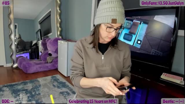 Gallery image thumbnail from Jalyn's myfreecams stream on, 01/18/2025, 02:05 image 1 of 20