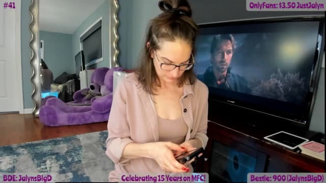 Gallery image thumbnail from Jalyn's myfreecams stream on, 01/25/2025, 22:55 image 19 of 20