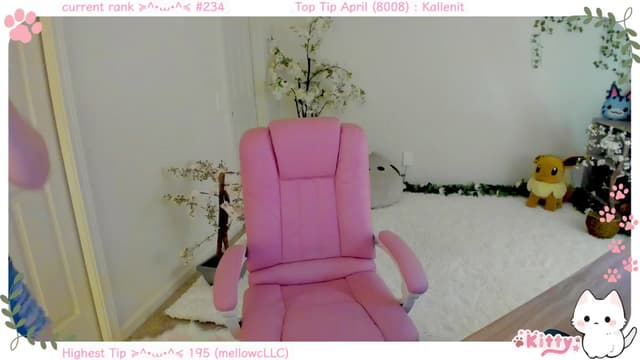 Gallery image thumbnail from Kitty's myfreecams stream on, 04/25/2025, 06:52 image 3 of 20