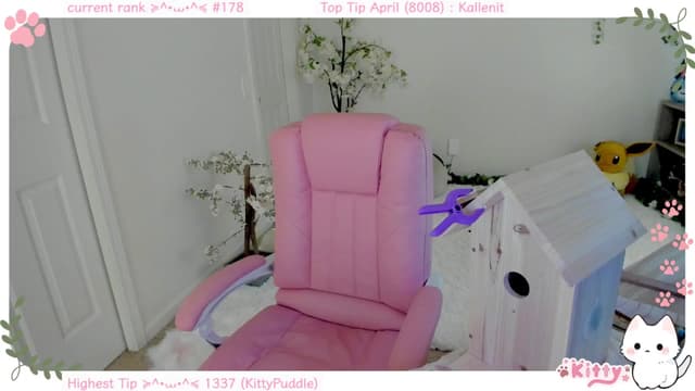 Gallery image thumbnail from Kitty's myfreecams stream on, 04/29/2025, 08:10 image 6 of 20
