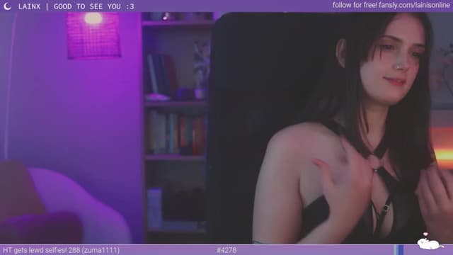 Gallery image thumbnail from Lainx's myfreecams stream on, 04/26/2023, 09:19 image 12 of 20