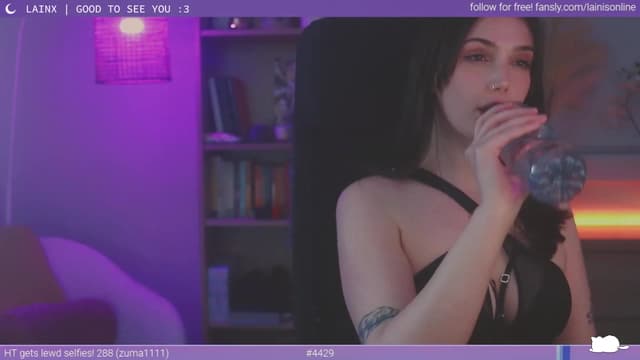 Gallery image thumbnail from Lainx's myfreecams stream on, 04/26/2023, 09:19 image 5 of 20