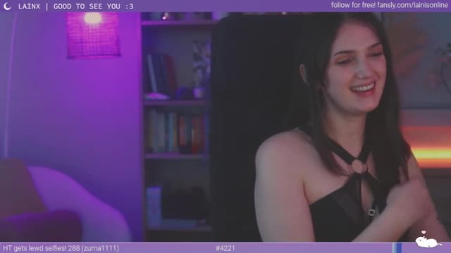 Gallery image thumbnail from Lainx's myfreecams stream on, 04/26/2023, 09:19 image 18 of 20