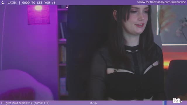 Gallery image thumbnail from Lainx's myfreecams stream on, 05/04/2023, 07:28 image 4 of 20