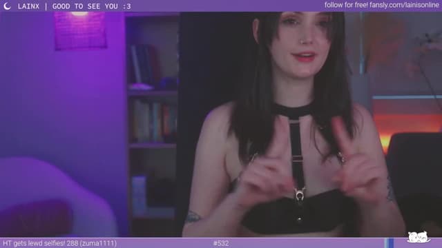 Gallery image thumbnail from Lainx's myfreecams stream on, 05/04/2023, 07:28 image 20 of 20