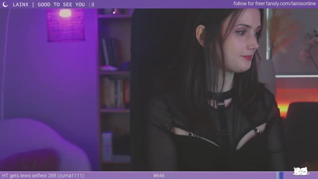 Gallery image thumbnail from Lainx's myfreecams stream on, 05/04/2023, 07:28 image 13 of 20