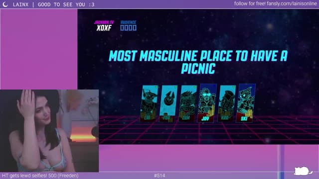 Gallery image thumbnail from Lainx's myfreecams stream on, 05/05/2023, 09:19 image 17 of 20