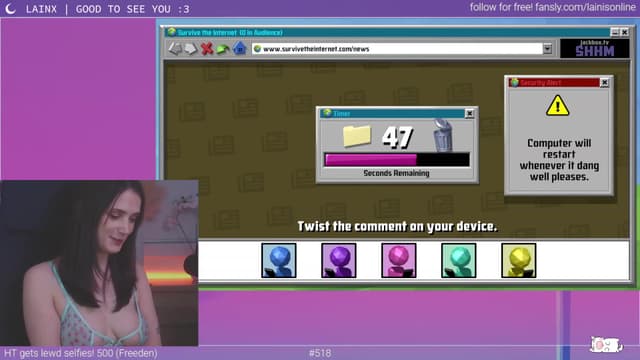 Gallery image thumbnail from Lainx's myfreecams stream on, 05/05/2023, 09:19 image 15 of 20