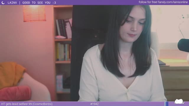 Gallery image thumbnail from Lainx's myfreecams stream on, 05/18/2023, 06:11 image 5 of 20
