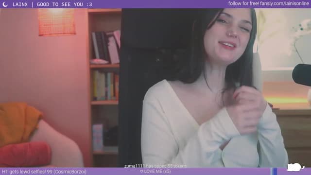 Gallery image thumbnail from Lainx's myfreecams stream on, 05/18/2023, 06:11 image 16 of 20