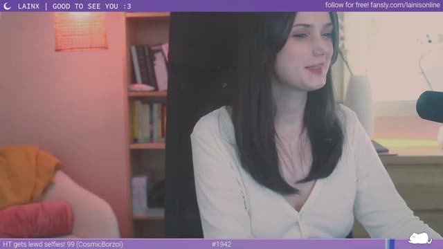 Gallery image thumbnail from Lainx's myfreecams stream on, 05/18/2023, 06:11 image 4 of 20