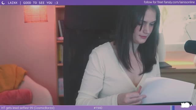 Gallery image thumbnail from Lainx's myfreecams stream on, 05/18/2023, 06:11 image 13 of 20