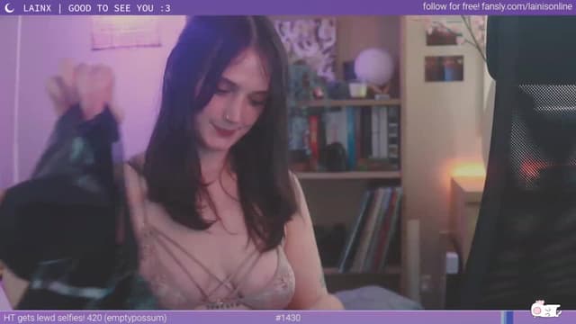 Gallery image thumbnail from Lainx's myfreecams stream on, 05/24/2023, 06:03 image 10 of 20