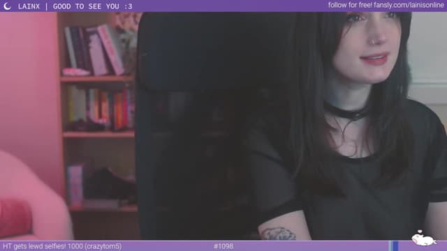 Gallery image thumbnail from Lainx's myfreecams stream on, 07/08/2023, 06:39 image 13 of 20