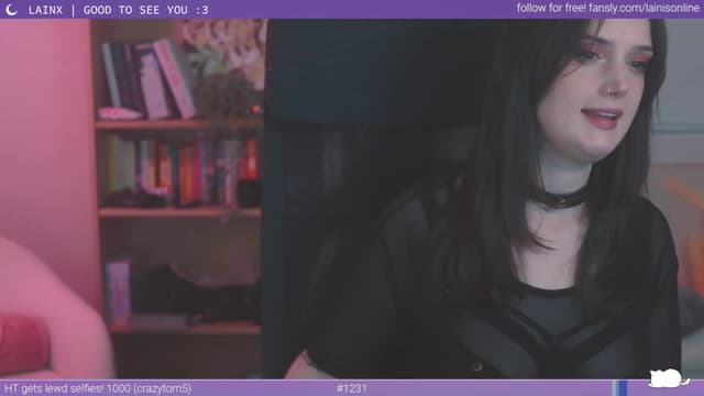 Gallery image thumbnail from Lainx's myfreecams stream on, 07/08/2023, 06:39 image 1 of 20