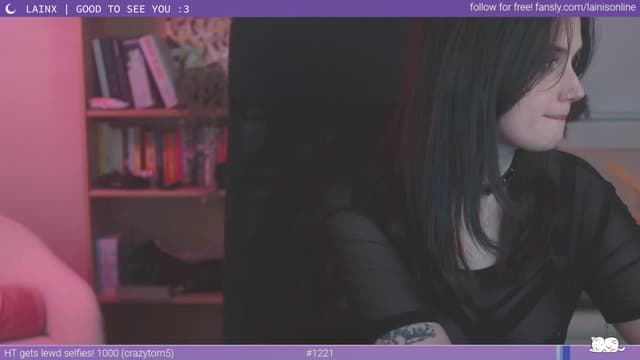 Gallery image thumbnail from Lainx's myfreecams stream on, 07/08/2023, 06:39 image 2 of 20