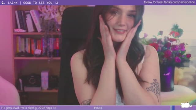 Gallery image thumbnail from Lainx's myfreecams stream on, 10/06/2023, 07:34 image 10 of 20