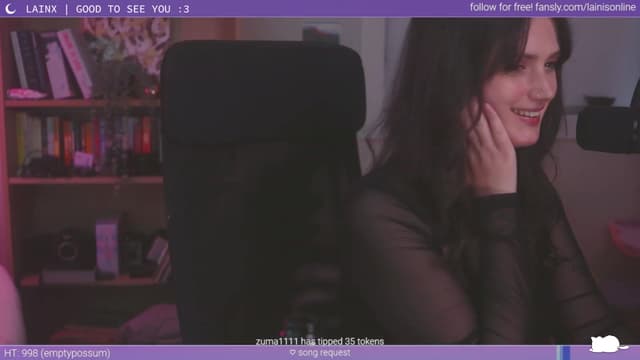 Gallery image thumbnail from Lainx's myfreecams stream on, 01/01/2024, 12:21 image 9 of 20