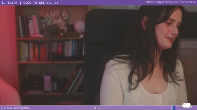 Gallery image thumbnail from Lainx's myfreecams stream on, 01/22/2024, 12:07 image 7 of 20