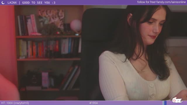 Gallery image thumbnail from Lainx's myfreecams stream on, 01/22/2024, 12:07 image 5 of 20