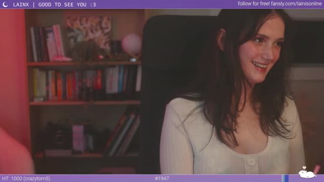 Gallery image thumbnail from Lainx's myfreecams stream on, 01/22/2024, 12:07 image 9 of 20