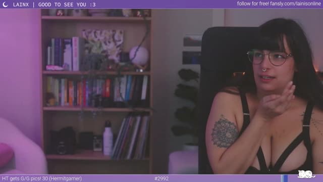 Gallery image thumbnail from Lainx's myfreecams stream on, 02/23/2024, 11:29 image 7 of 20