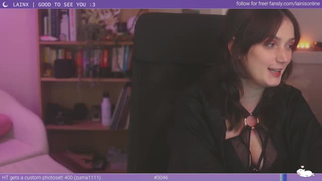 Gallery image thumbnail from Lainx's myfreecams stream on, 02/29/2024, 07:55 image 17 of 20