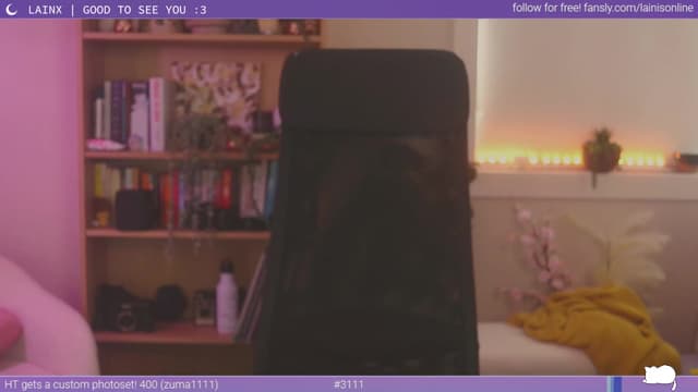 Gallery image thumbnail from Lainx's myfreecams stream on, 02/29/2024, 07:55 image 14 of 20