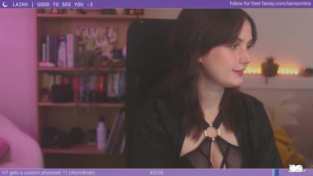 Gallery image thumbnail from Lainx's myfreecams stream on, 02/29/2024, 07:55 image 2 of 20